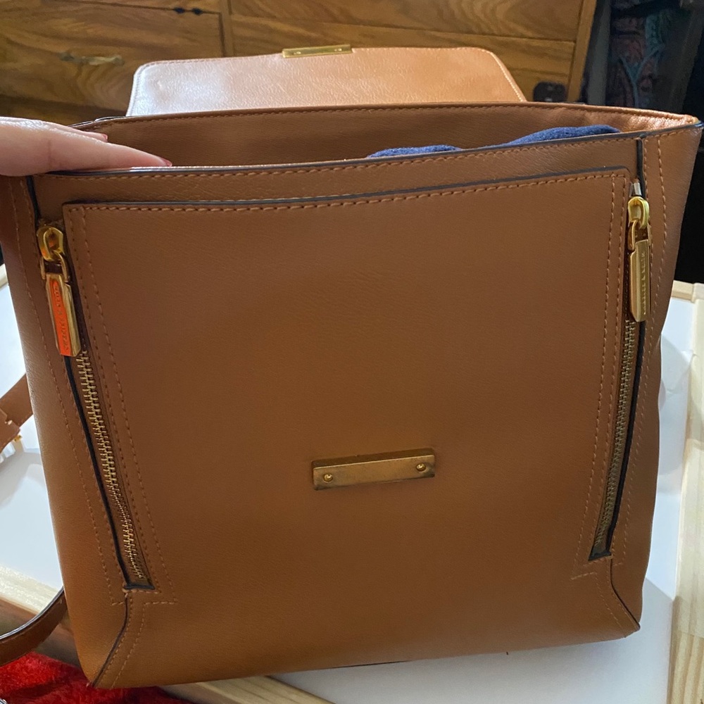 Charles & Keith Leather Backpack - Picture 4 of 10
